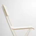 IKEA NORBERG НОРБЕРГ / FRANKLIN ФРАНКЛІН, стіл+2 стільці, білий / білий 694.816.95 фото thumb №9