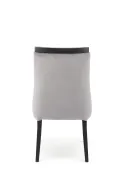 Кухонный стул HALMAR ROYAL черный/серый фото thumb №5