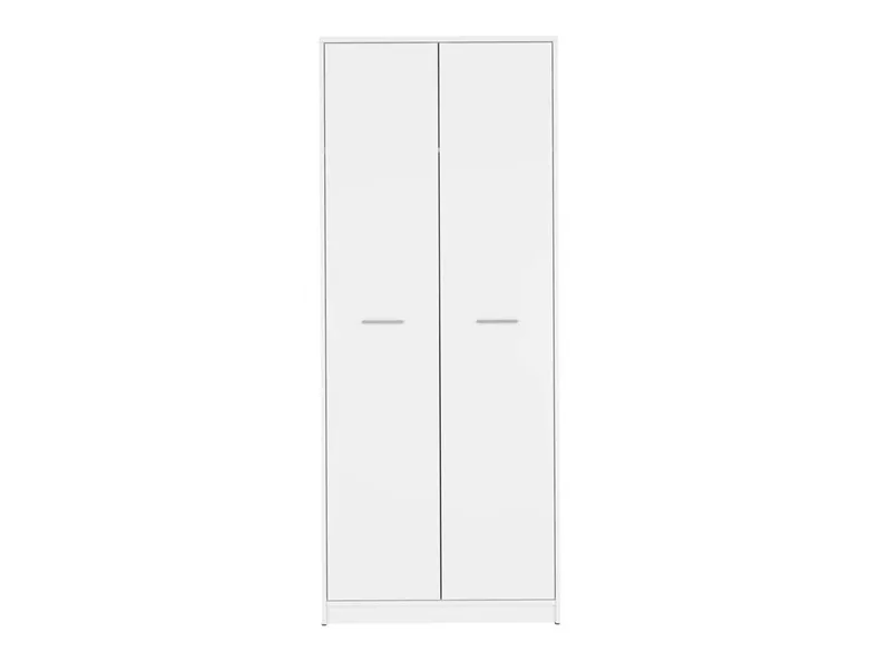 BRW Двухдверный шкаф Nepo Plus 80 см Plus белый, белый SZF2D-BI фото №2