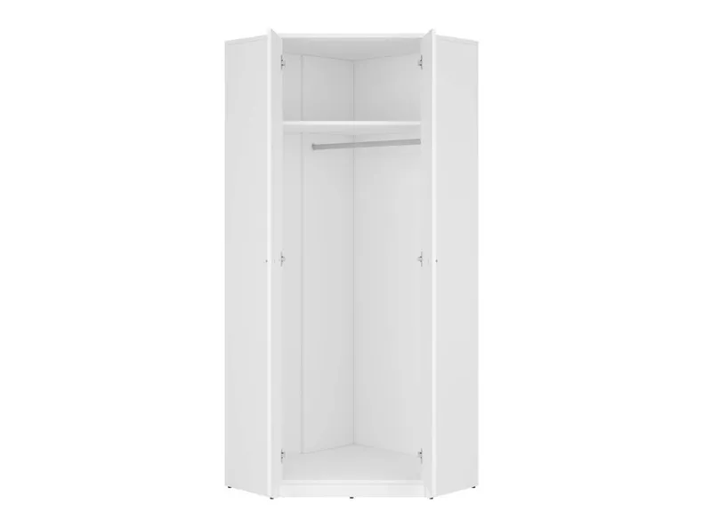 BRW Угловой шкаф Nepo Plus 80x80 см белый, белый SZFN2D-BI фото №3