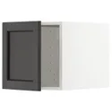 IKEA METOD МЕТОД, верхний шкаф, белый / Лерхиттан с черными пятнами, 40x40 см 194.671.64 фото thumb №1