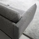 IKEA ÄPPLARYD ЕППЛАРЮД, 3-місний диван із кушеткою, ЛЕЙДЕ сірий / чорний 694.180.67 фото thumb №8