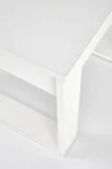 Журнальный столик квадратный HALMAR NEA 60x60 см белый фото thumb №6