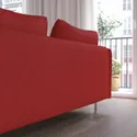 IKEA SÖDERHAMN СЕДЕРХАМН, 3-місний диван, Тонеруд червоний 095.144.58 фото thumb №4
