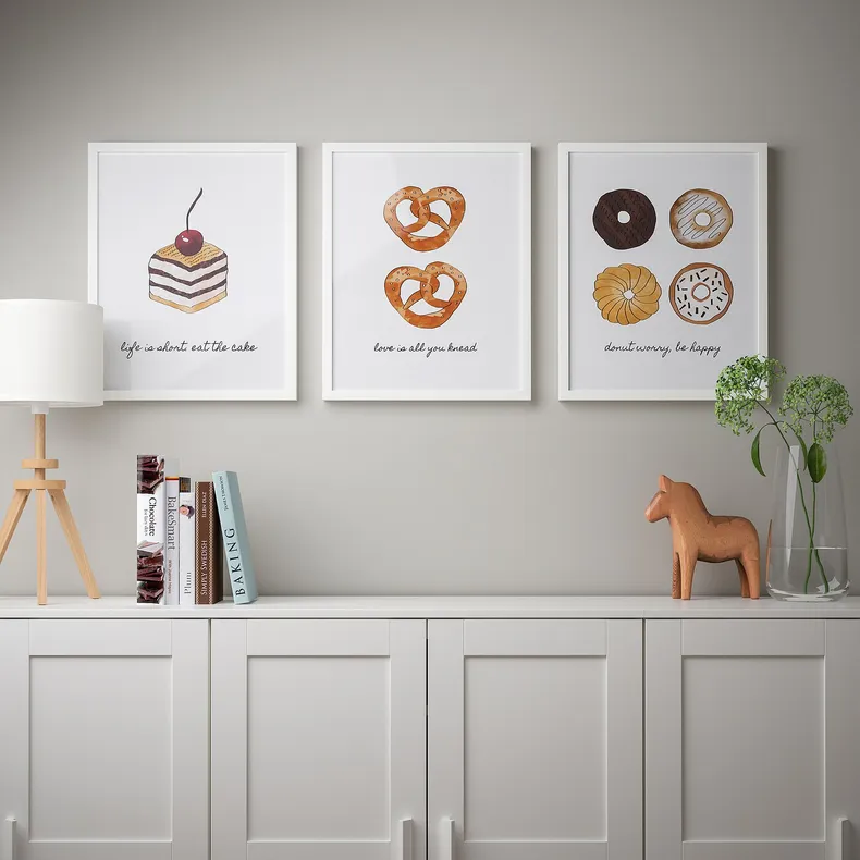 IKEA BILD БІЛЬД, постер, хлібобулочні вироби, 40x50 см 505.274.53 фото №2
