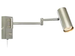 BRW Настінний світильник Torino металевий білий 070351 фото