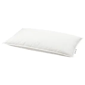 IKEA LUNDTRAV ЛУНДТРАВ, подушка низька, для сну на животі, 50x60 см 004.602.85 фото