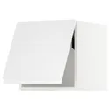 IKEA METOD МЕТОД, горизонтальный навесной шкаф, белый / Воксторп глянцевый / белый, 40x40 см 293.917.86 фото thumb №1
