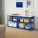 IKEA PLATSA ПЛАТСА, открытый стеллаж, голубой, 140x42x63 см 495.217.01 фото thumb №3