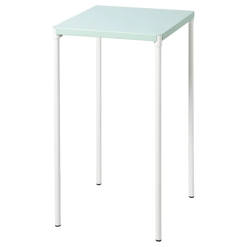 IKEA FEJAN ФЕЙЯН, садовый стол, светло-зелёный, 50x44 см 105.320.03 фото №1