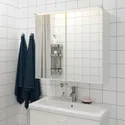 IKEA SILVERGLANS СИЛВЕРГЛАНС, светодиодная подсветка для ванной, Белый цвет может быть затемнен, 80 см 705.293.66 фото thumb №4