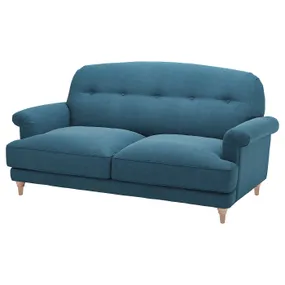 IKEA ESSEBODA ЕССЕБОДА, 2-місний диван, ТАЛЛЬМЮРА/синій береза 594.434.68 фото