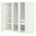 IKEA PAX ПАКС / GULLABERG ГУЛЛАБЕРГ, гардероб, комбинация, белый/белый, 200x60x201 см 395.637.58 фото thumb №1