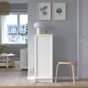 IKEA BILLY БІЛЛІ / OXBERG ОКСБЕРГ, книжкова шафа з дверцятами, білий, 40x30x106 см 692.873.92 фото thumb №4