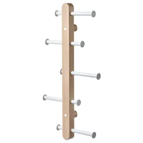 IKEA PLOGA ПЛОГА, вертикальная вешалка с крючками, 60 см 005.283.46 фото