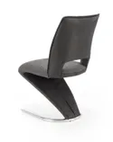 Кухонный стул HALMAR K441 серый/черный фото thumb №6