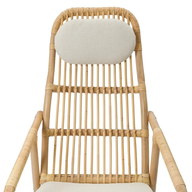 IKEA SALNÖ САЛЬНО / GRYTTOM ГРЮТТОМ, кресло с подушкой-сиденьем 195.344.13 фото №8