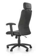 Крісло комп'ютерне офісне обертове HALMAR STILO чорний фото thumb №5