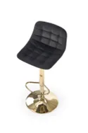 Барний стілець HALMAR H120 чорний, золотий фото thumb №10