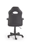 Кресло компьютерное офисное вращающееся HALMAR STORM черный/красный, экокожа фото thumb №3
