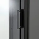 IKEA RUDSTA РУДСТА, шафа зі скляними дверцятами, антрацит, 42x37x155 см 604.348.25 фото thumb №5