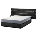 IKEA NORDLI НОРДЛІ, каркас ліжка з відд д / збер і матрац 595.417.65 фото thumb №1