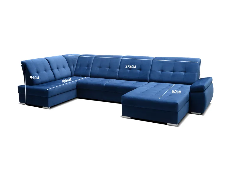 BRW Кутовий диван з функцією спального місця L ZEUS лівий бік 5904905539755 фото №5
