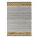 IKEA RYSSGRÄS РЮККСГРЕС, килим, пласке плетіння, сіро-жовтий/ручна робота, 170x240 см 505.830.19 фото thumb №1