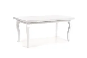 Кухонний стіл HALMAR MOZART 160-240/90 білий фото