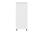 BRW Кухонный шкаф для встроенного холодильника Iris 60 см левый белый суперматовый FB_DL_60/143_L-BAL/BISM фото