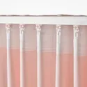 IKEA MOALISA МОАЛІСА, штори, пара, блідо-рожевий / рожевий, 145x300 см 204.995.07 фото thumb №3