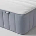 IKEA NORDLI НОРДЛІ, каркас ліжка з відд д / збер і матрац, з узголів'ям білий / ВАЛЕВОГ жорсткий, 160x200 см 595.368.63 фото thumb №14
