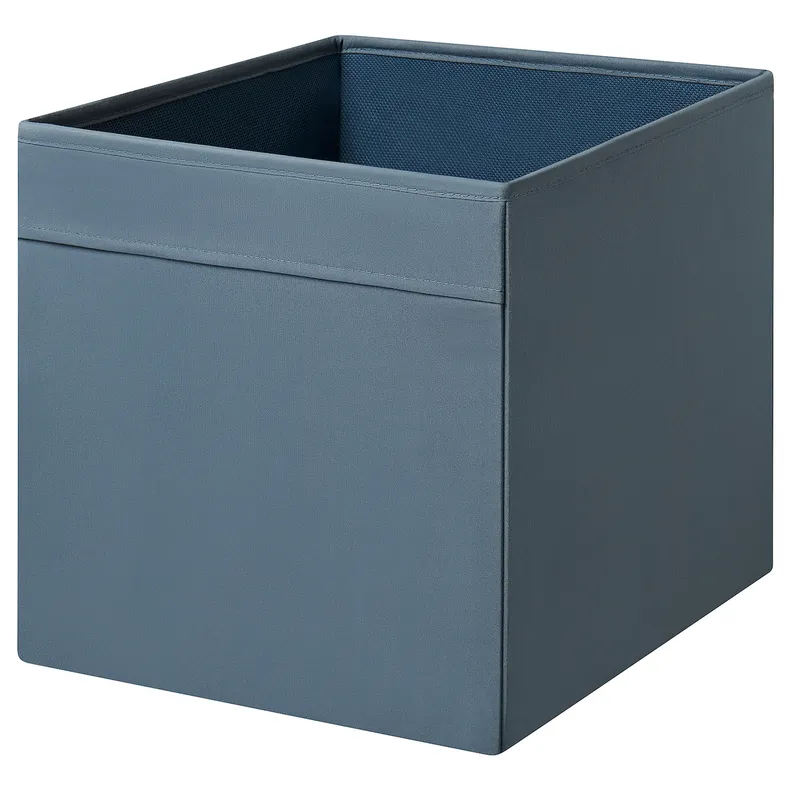 IKEA DRÖNA ДРЕНА, коробка, синій, 33x38x33 см 005.808.10 фото №1