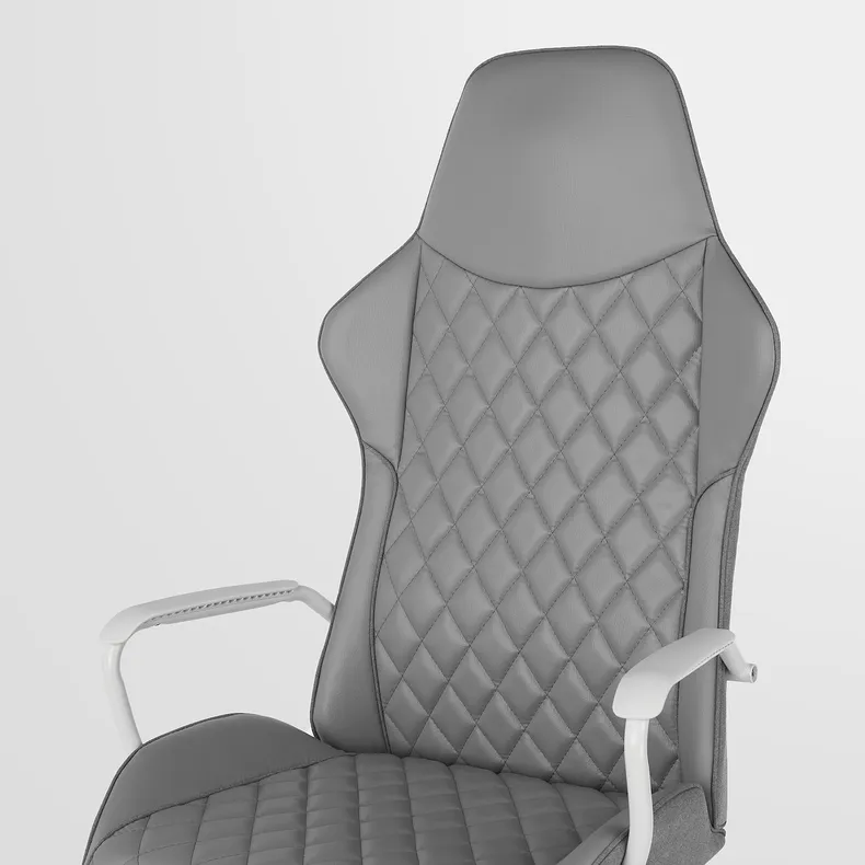 IKEA UTESPELARE УТЕСПЕЛАРЕ, геймерське крісло, БОМСТАД сірий 105.076.21 фото №3