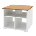 IKEA SKRUVBY СКРУВБИ, журнальный стол, белый, 60x60 см 405.319.88 фото thumb №1