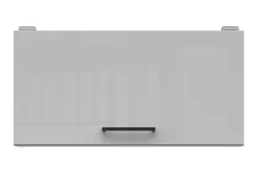 BRW Кухонна шафа Junona Line 60 см з нахилом світло-сірий глянець, світло-сірий глянець GO/60/30-BI/JSZP фото