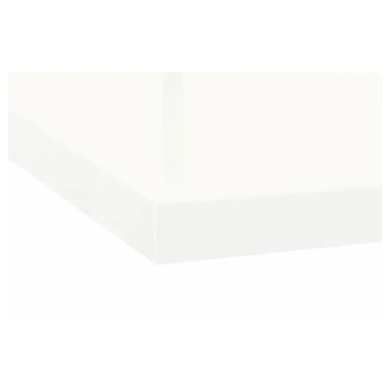 IKEA SÄLJAN СЭЛЬЯН, столешница под заказ, белый глянец / ламинат, 30-45x3,8 см 703.454.85 фото №2