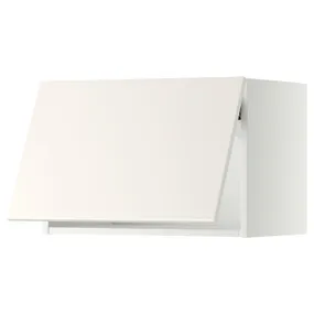 IKEA METOD МЕТОД, навісна шафа з нат мех відкривання, білий / ВЕДДІНГЕ білий, 60x40 см 993.944.42 фото