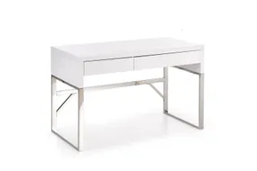 Письменный стол HALMAR B32 120x60 см белый, хром фото