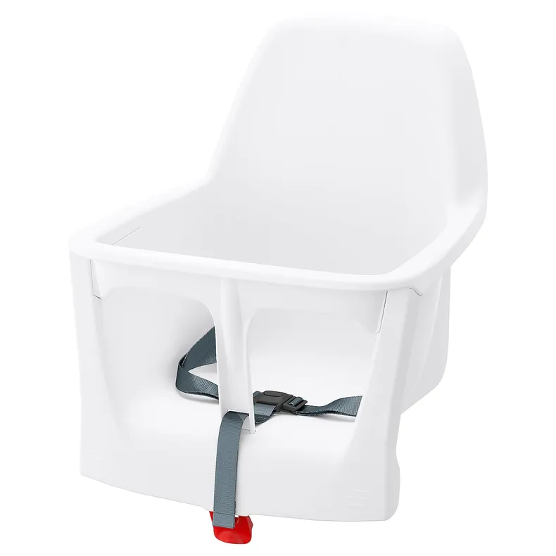 IKEA LANGUR ЛАНГУР, сидіння для стільчика для годування, білий 103.308.11 фото №1