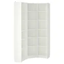 IKEA BILLY БІЛЛІ, комбінація з книжковою шафою/кутова, білий, 95/95x28x202 см 993.959.36 фото thumb №1