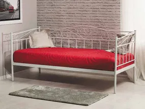 Ліжко SIGNAL BIRMA, білий, 90x200 фото