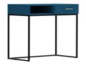 Письмовий стіл BRW Modeo, 100х55 см, синій BIU1S_10-BLC/BLC фото thumb №1