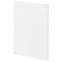 IKEA METOD МЕТОД, 1 фронтальна панель посудомийн маш, Вальстена біла, 60 см 195.301.46 фото