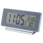 IKEA FILMIS ФІЛЬМІС, годинник/термометр/будильник, низька напруга/сірий, 16.5x9 см 505.408.31 фото