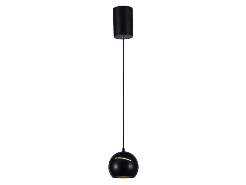 BRW VT-7796 Светодиодный металлический подвесной светильник черный 092024 фото №1