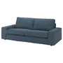 IKEA KIVIK КІВІК, 3-місний диван, Синій. 494.847.65 фото