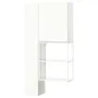 IKEA ENHET ЭНХЕТ, комбинация д / хранения, белый, 90x32x180 см 695.479.60 фото
