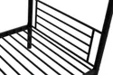 Двоярусне ліжко розкладається на 2 односпальні ліжка HALMAR BUNKY 90x200 см чорний фото thumb №9