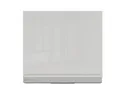BRW Верхний шкаф для кухни Sole 60 см с вытяжкой светло-серый глянец, альпийский белый/светло-серый глянец FH_GOO_60/50_O_FL_BRW-BAL/XRAL7047/IX фото thumb №1